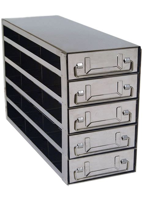 stainless steel cryo freezer box|cryogenic freezer storage rack.